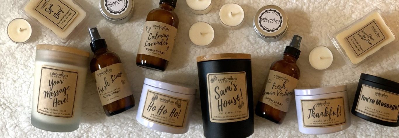 Celebrations Personalized Gift Candles